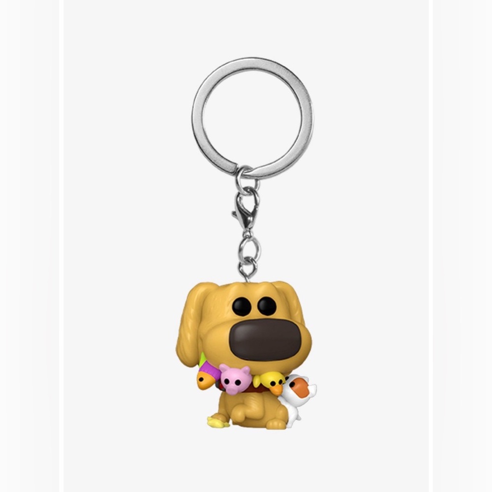 Funko Pocket Pop! Disney Pixar Dug Days Dug With Toys Vinyl Keychain-NWT